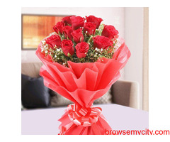 send flowers to mumbai via OyeGifts, Get express delivery