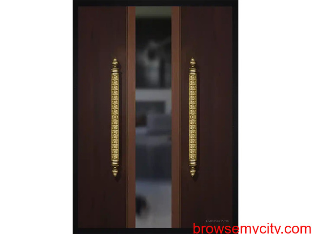 Add a Touch of Sophistication to Your Doors with Laiton Crafts' Brass Handles - 2/4