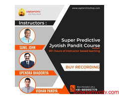 Buy Recorded Super Predictive Jyotish Pandit Course Level 1