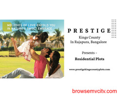 Prestige Kings County Rajapura - New Launch Plotted Development In Bangalore