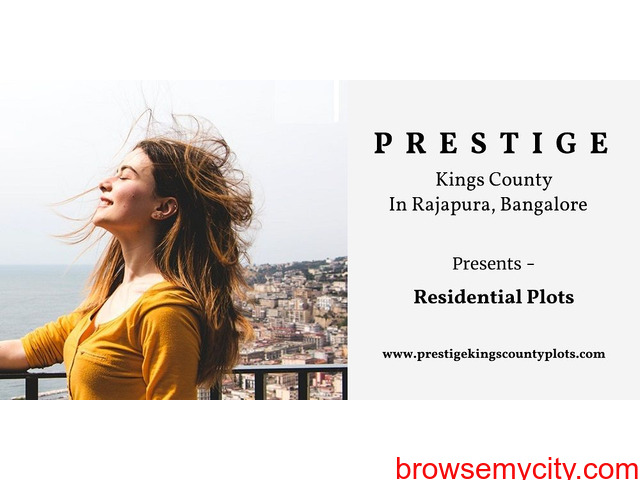 Prestige Kings County Rajapura - New Launch Plotted Development In Bangalore - 5/5