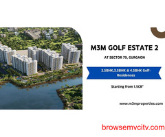 M3M Golf Estate 2 Apartments - Open Space As You Desire in Gurgaon