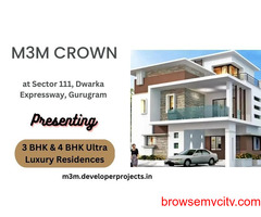 M3M Crown Sector 111 in Gurgaon is a Place Where Your Dreams Come True