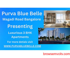 Purva Blue Belle Bengaluru - Luxurious 3 BHK Apartments In Magadi Road Bangalore