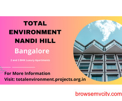 Total Environment Nandi Hill Bangalore - Where Innovation Will Inspire You