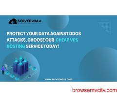 Protect Your Data Against DDoS Attacks, Choose Our Cheap VPS Hosting Service Today!