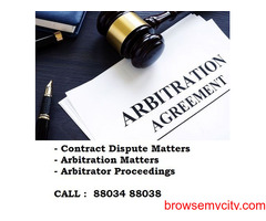Arbitration Matters and Arbitration Proceedings Call Now 88034 88038