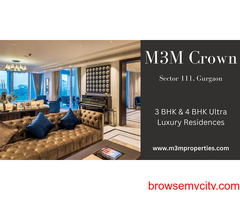 M3M Crown in Sector 111 Gurgaon - Experience A Sense Of Well-Being Indoors