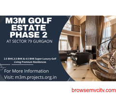 M3M Golf Estate Phase 2 Gurgaon - Spacious Modern Living