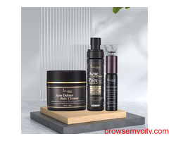 Buy Acne Cleaning Balm, Vitamin C Face Serum, and Acne Mist – The Silverdene Luxury
