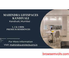 Mahindra Lifespaces Kandivali Mumbai - Head-Turning Style, Extraordinary Location