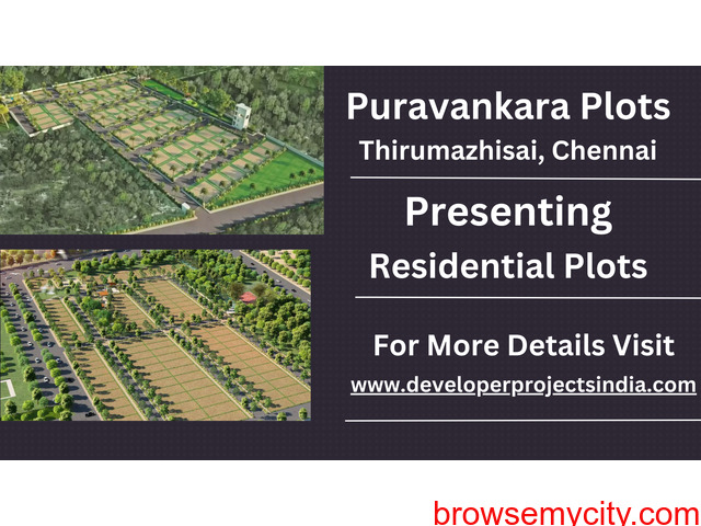 Puravankara Plots Thirumazhisai, Chennai - Perfect Residential Plots For Your Dream Home - 1/1