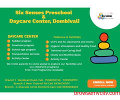Admission open for playgroup, Nursery Jr.kg, Sr.kg, 1st STD, Daycare