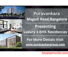 Puravankara Magadi Road - Experience Unmatched Luxury at Premier 3 BHK Residences at Bangalore