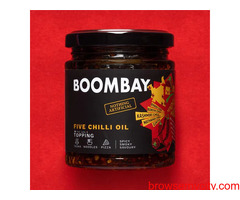 Buy Five Chilli Oil Online 190g | Buy Spicy Chilli Oil for Noodles Boombay