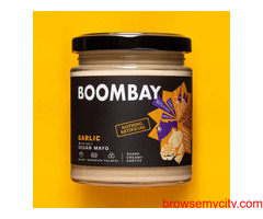 Buy Garlic Mayo Online 190g | Buy Best Vegan Garlic Mayonnaise Online - Boombay