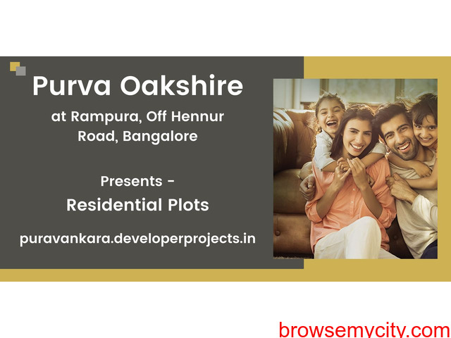 Purva Oakshire - Plotted Development in Bangalore - 1/5