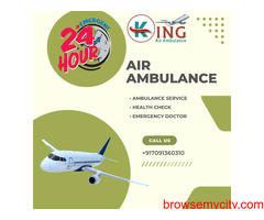 Get the Popular Air Ambulance in Bagdogra by King Air Ambulance