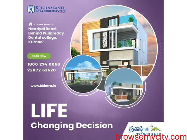 kuda approved layout houses for sale in kurnool - 1/1