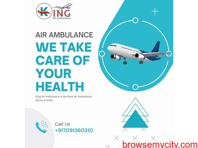 Exquisite Air Ambulance in Bhopal by King Air Ambulance - 1/1