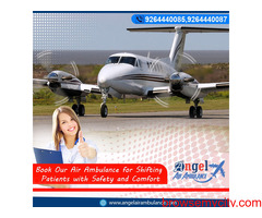 Book the Best Medical Air Ambulance Service In Patna via Angel at Competitive Cost