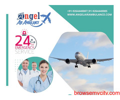 Get the Quality Class Air Ambulance Service In Guwahati via Angel at Low Cost