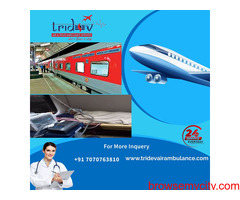 Safe and Efficient Tridev Air Ambulance Service in Patna