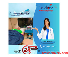 Tridev Air Ambulance Service in Ranchi Provides the Best Possible Medical Care