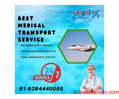 Take the best Alternative for Shifting Patients  by Angel Air Ambulance Service In Kolkata