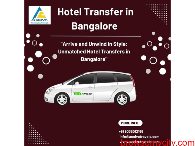 Hotel Transfer in Bangalore - 1/1