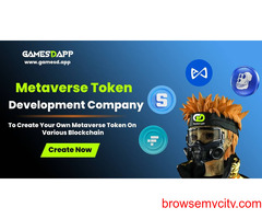 Metaverse Token Development Company - GamesDapp