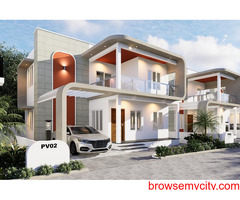 Royal looking 3 BHK villa FOR SALE in thrissur