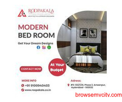 Bedroom interior designers services