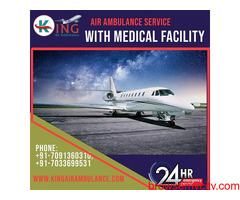 Hire Affordable Price Air Ambulance in Siliguri with Top-Level ICU Setup