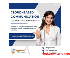Boost your business communication with KingAsterisk Technologies' Cloud-based solution!