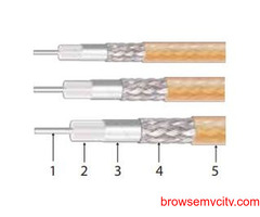 High-Quality Low Loss Coaxial Cables