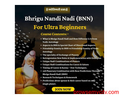 Bhrigu Nandi Nadi (BNN) Course in English for Ultra Beginners