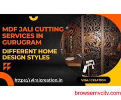MDF Jali Cutting Services in Gurugram | Different Home Design Styles