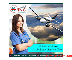 King Air Ambulance Service in Bangalore with Well-Skilled Medical Team