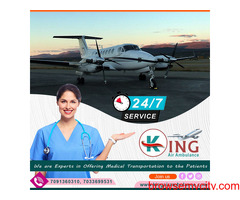King Air Ambulance Service in Ranchi with a Highly Specialized Medical Team
