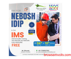 Nebosh IDip in Andhra at Best cost!