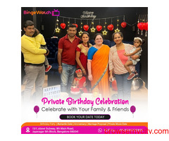 private theatre for birthday celebration in bangalore, JP Nagar Koramangala