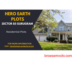 Hero Earth Plots Sector 85 Gurugram - The Possibilities Are Endless With A Residential Plot
