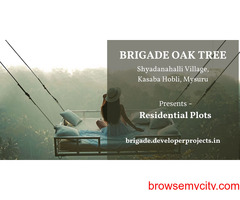 Brigade Oak Tree Place Mysuru - Land That Inspires A New Life