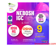 Nebosh IGC course in Chandigarh at offer price