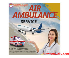 Use Panchmukhi Air Ambulance Services in Jaisalmer with Quick Relocation