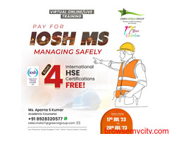 IOSH Managing Safely Certification in Mumbai