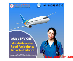 Get Proper Patients Shifting by Panchmukhi Air Ambulance Services in Jamshedpur