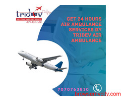Tridev Air Ambulance in Dibrugarh - Offers A Crucial Service