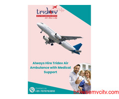 Tridev Air Ambulance in Vellore - Safe Medical Transportation For Patients